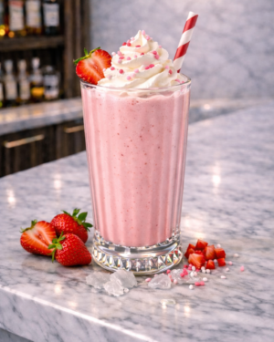Çilekli Milkshake