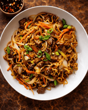 Beef Noodle Stir-Fry