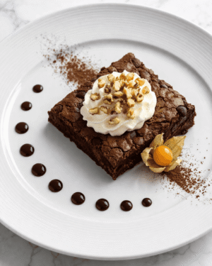 Cevizli brownie