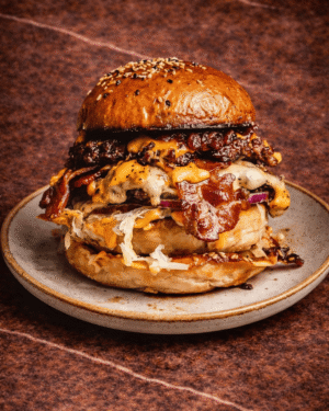 Chef's special burger