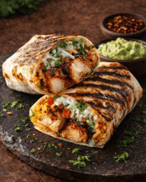 Grilled Chicken Burrito