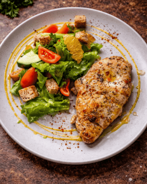 Izgara Tavuk & Akdeniz Salata