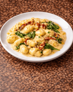 Kremalı Mantarlı Gnocchi