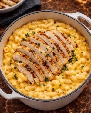 Mac and Cheese Cajun Tavuk