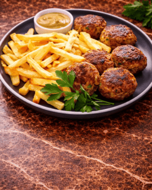 Mini Köfte & Patates