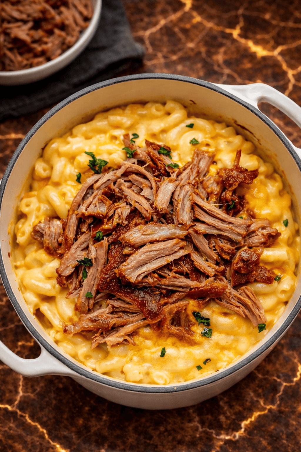 Pulled Beef Mac & Cheese