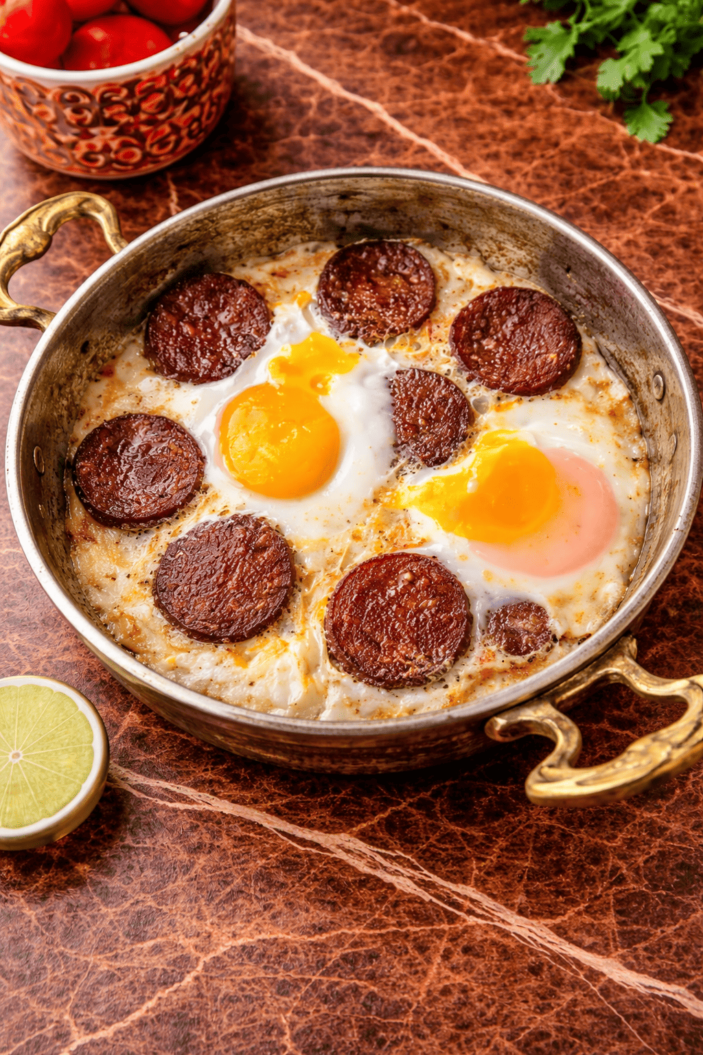 Sahanda Sucuklu Yumurta